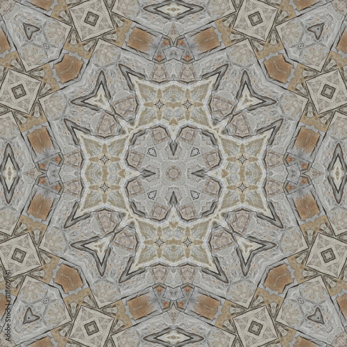 Wallpaper Mural Seamless abstract symmetrical wonderful pattern. Kaleidoscope pattern texture Torontodigital.ca