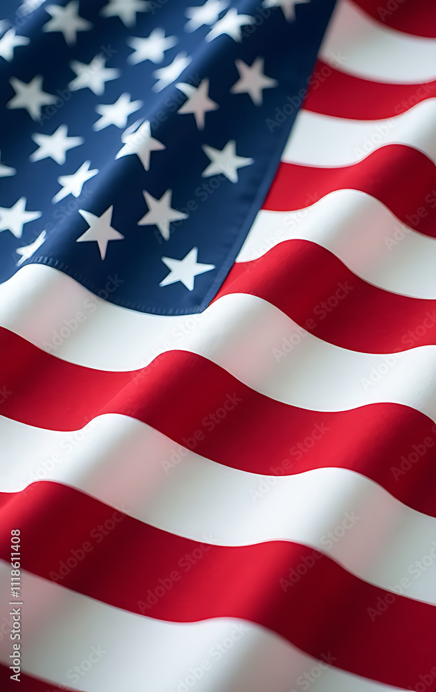 The American flag waves, displaying its bright red, white, and blue hues, signifying freedom, national pride, and a strong sense of patriotism._00001_ The American flag waves, displaying its bright red, white, and blue hues, signifying freedom, national pride, and a strong sense of patriotism._00001_