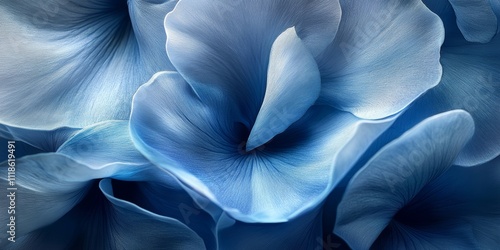 Airy Blue Silk, Generative AI