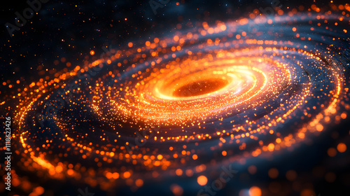 The Dynamic Interaction of Centrifugal and Centripetal Forces in a Complex Motion Visualization