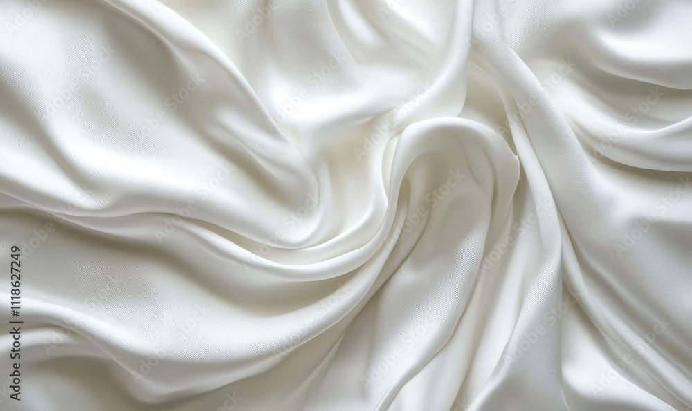 Obraz premium Abstract White Background, Generative AI