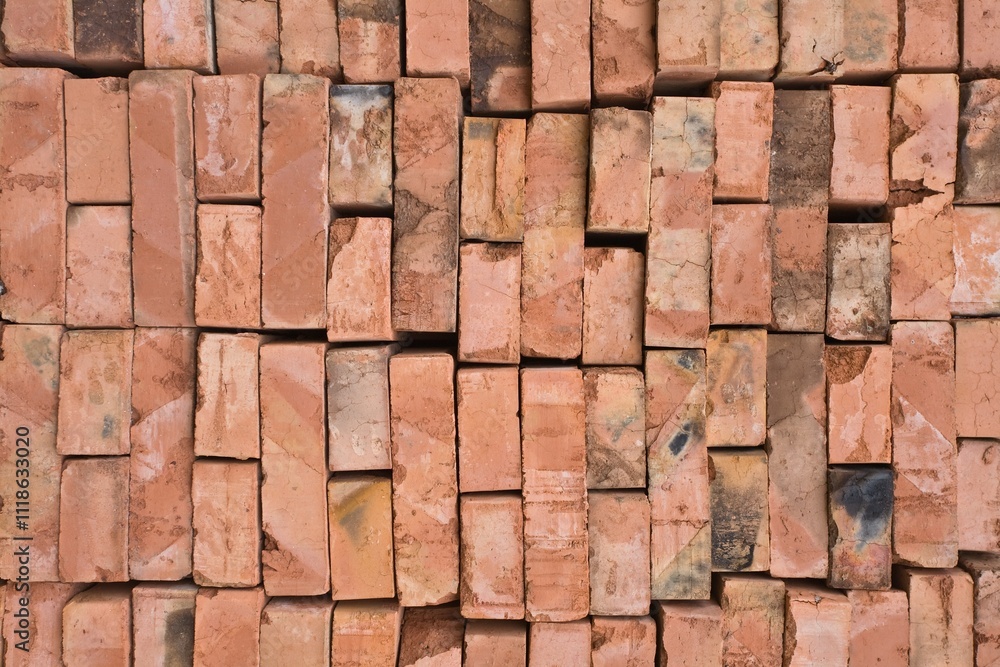 Fototapeta premium Texture of the old brick wall
