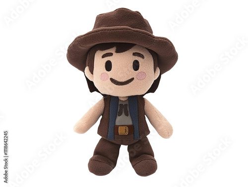 a stuffed toy with a cowboy hat