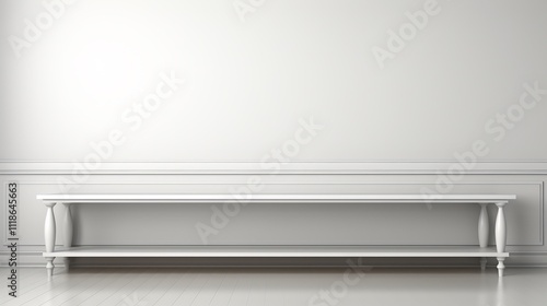 Clean white background pure flat with no texture perfect for copy space and versatile design