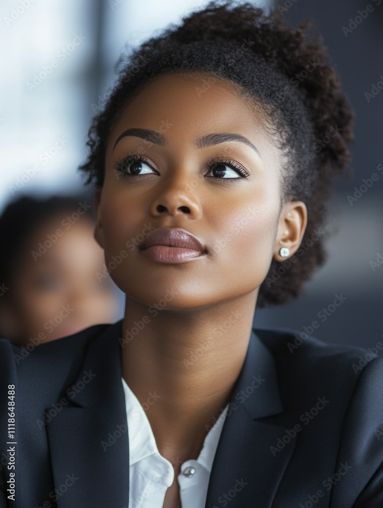 Professional Woman in Corporate Setting Professional Woman in Corporate Setting