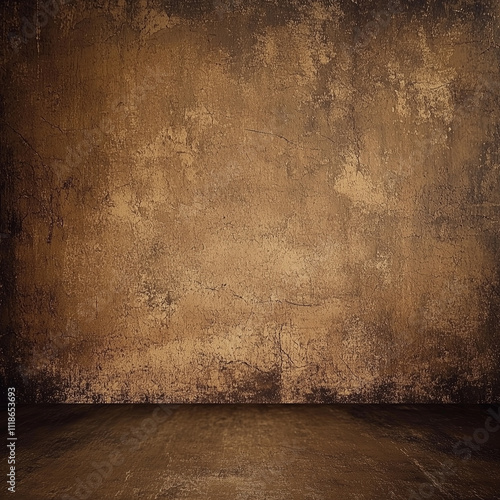 Old Master-Style Digital Studio Portrait Backdrop with Grunge Texture, Perfect for Classic and Vintage Photography Backgrounds

