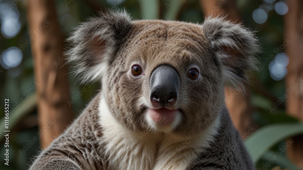 Fototapeta premium Koala on Tree