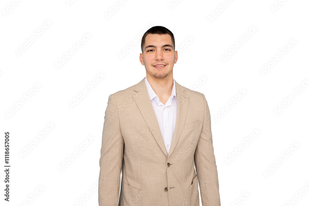 Professional young man in a business suit Professional young man in a business suit