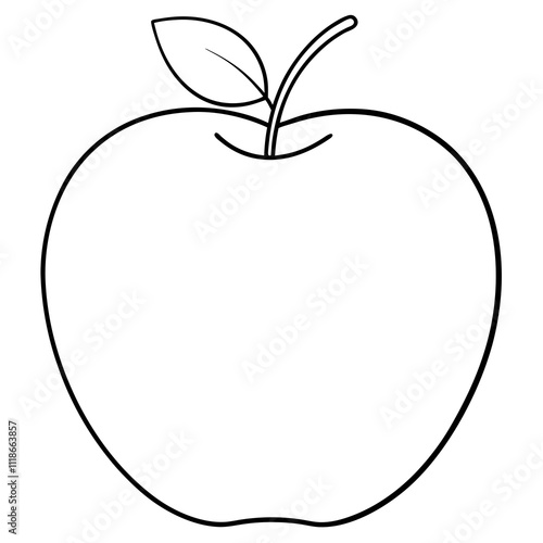 A simple Apple vector