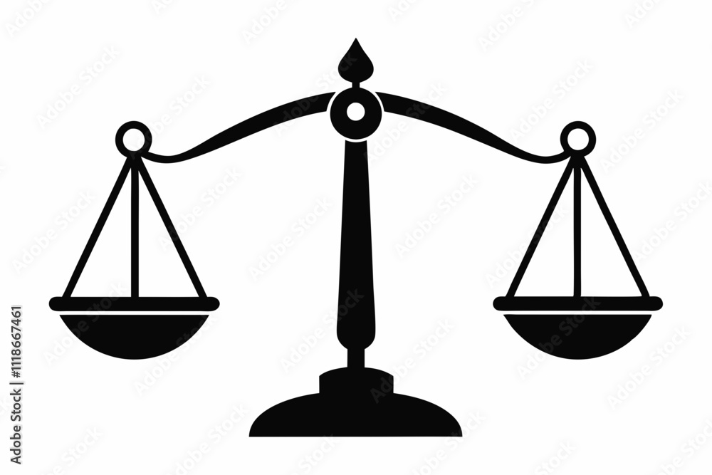 scales of justice illustration scales of justice illustration