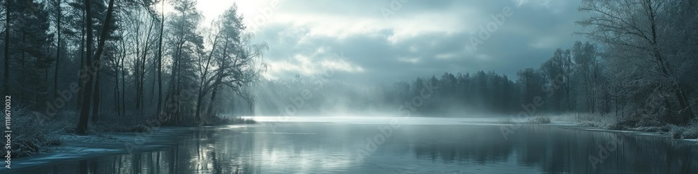 Enchanting Winter River Enchanting Winter River