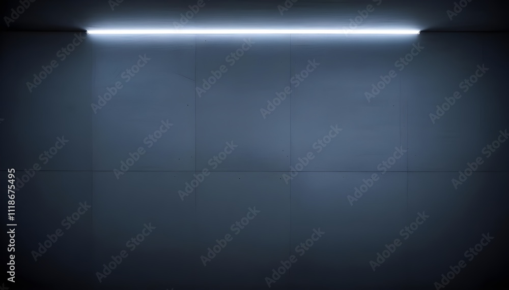 Gray concrete wall with a soft white light source Gray concrete wall with a soft white light source