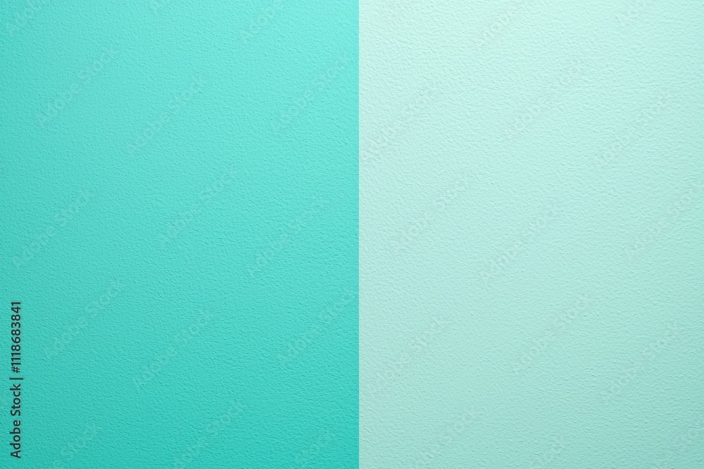 Two-Tone Turquoise Minimalist Wall Texture Two-Tone Turquoise Minimalist Wall Texture