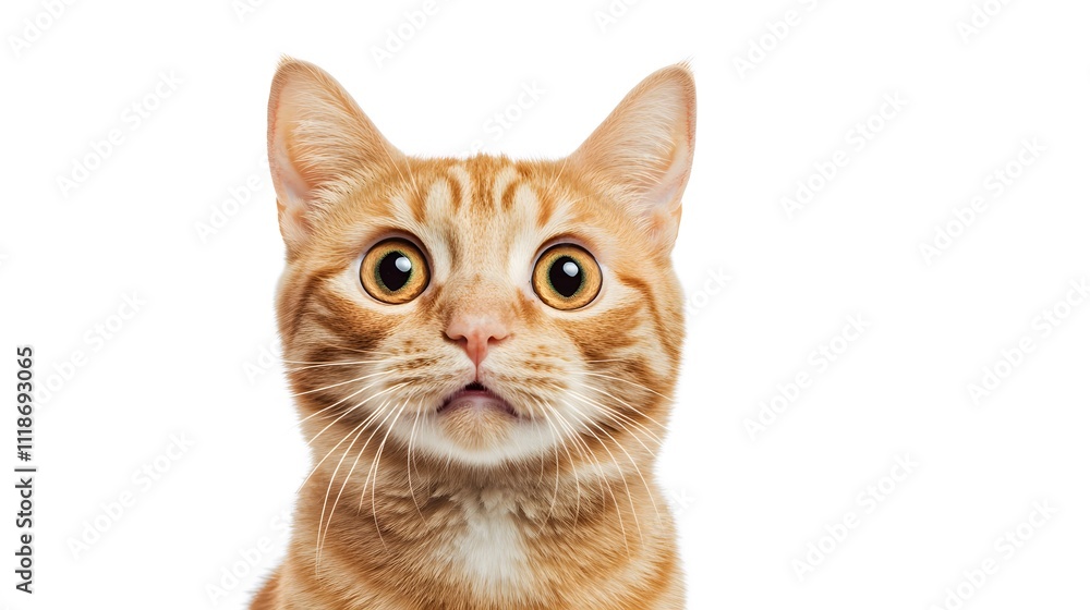 Obraz premium 驚く子猫