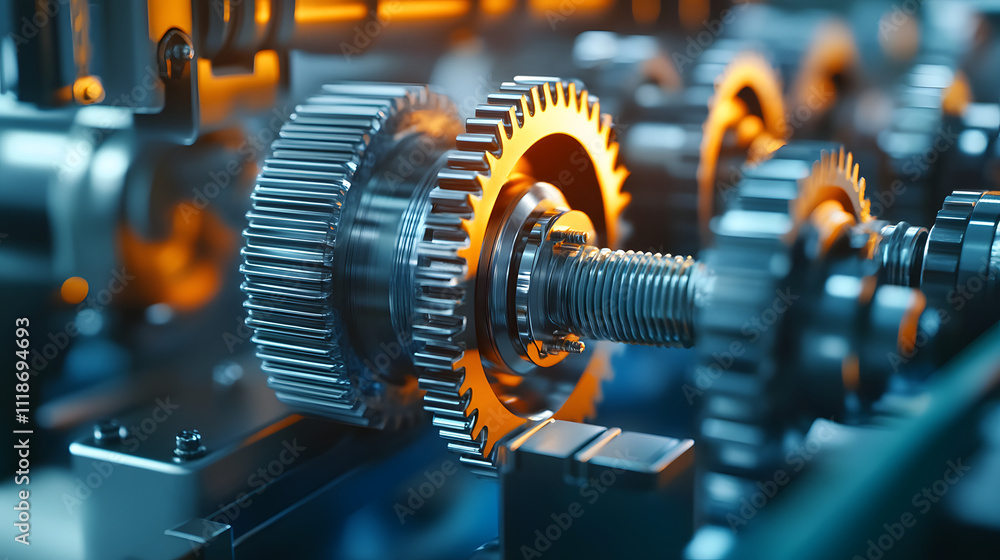 Fototapeta premium The Importance of Viscosity Change in Lubricants and Its Effects on Machinery Performance and Equipment Longevity