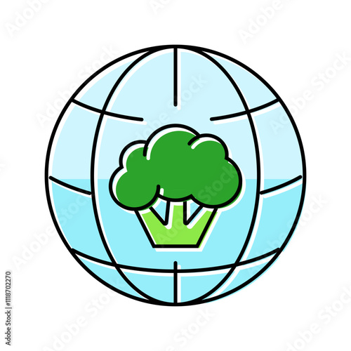 cancer world day color icon vector. cancer world day sign. isolated symbol illustration