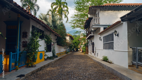 An Old town in Colombia