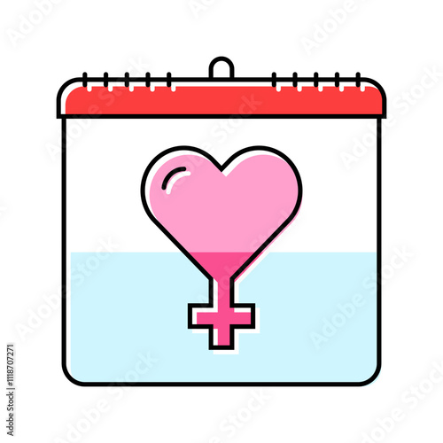 mens international day color icon vector. mens international day sign. isolated symbol illustration