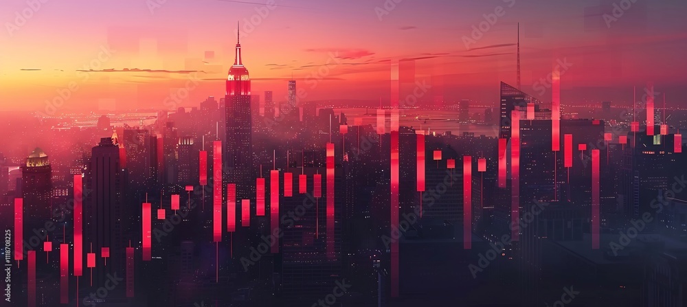 Professional business inflation theme using light indicator of economic growth featuring smooth color transitions blank space Professional business inflation theme using light indicator of economic growth featuring smooth color transitions blank space