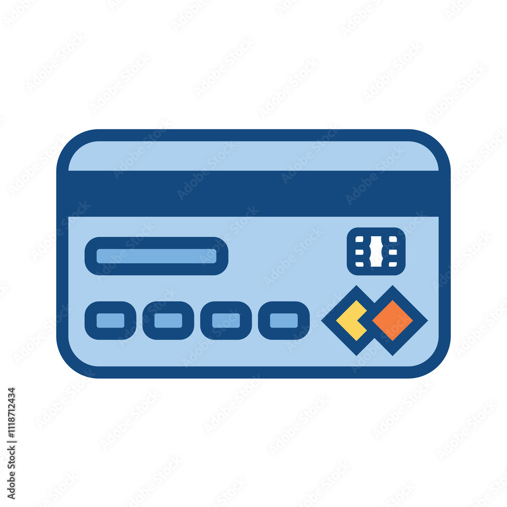 Credit Rating or Score Icon with Credit Card Check - Good or Bad Credit Idea Credit Rating or Score Icon with Credit Card Check - Good or Bad Credit Idea