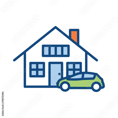 Credit Rating or Score Icon with Credit Card Check - Good or Bad Credit Idea