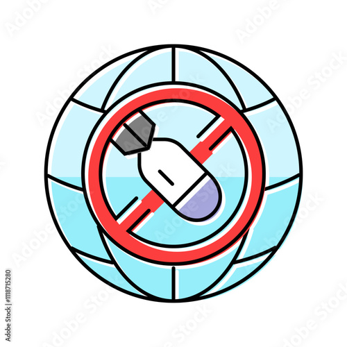 human space flight international day color icon vector. human space flight international day sign. isolated symbol illustration