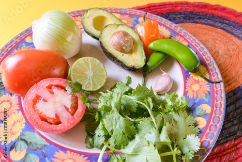 vegetables on a plate