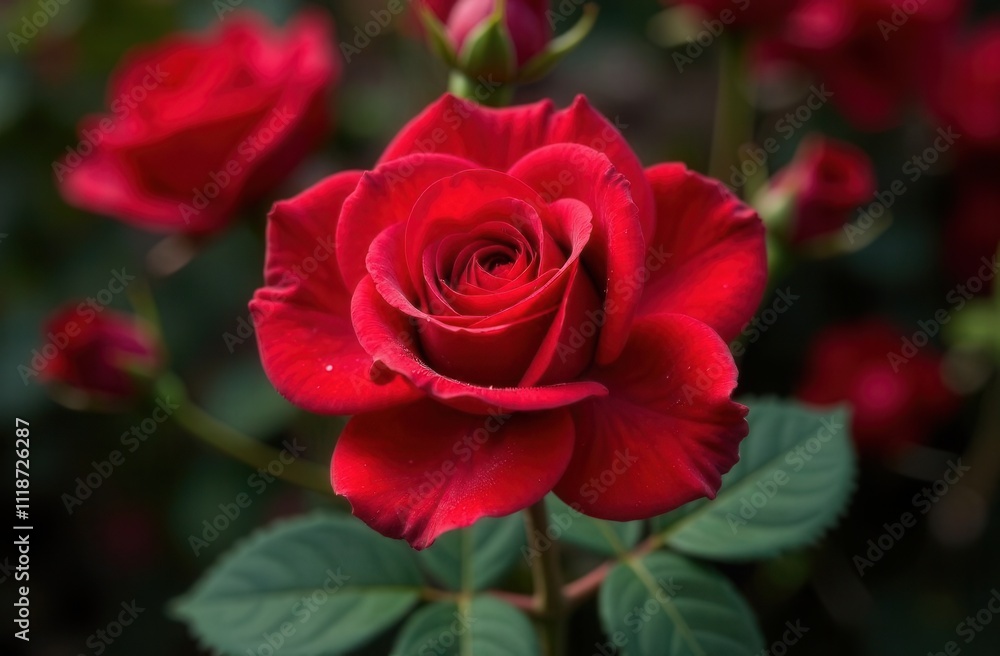 red rose close-up background red rose close-up background