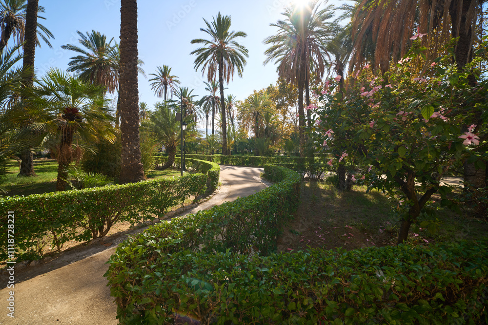 Villa Bonanno city park in Palermo, Italy Villa Bonanno city park in Palermo, Italy