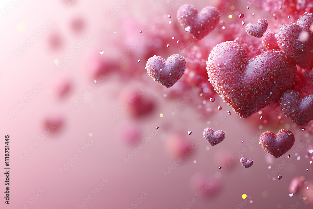 A soft pink gradient Valentine’s Day background with delicate floating hearts, leaving the center open for text, perfect for romantic designs or messages.
A soft pink gradient Valentine’s Day background with delicate floating hearts, leaving the center open for text, perfect for romantic designs or messages.