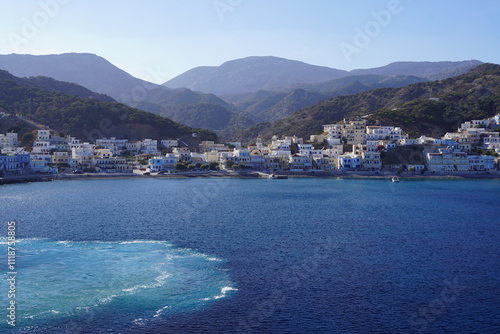 shoreline of some greek island