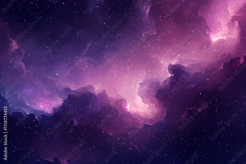 A vibrant cosmic scene with swirling clouds and stars, evoking a sense of wonder. A vibrant cosmic scene with swirling clouds and stars, evoking a sense of wonder.