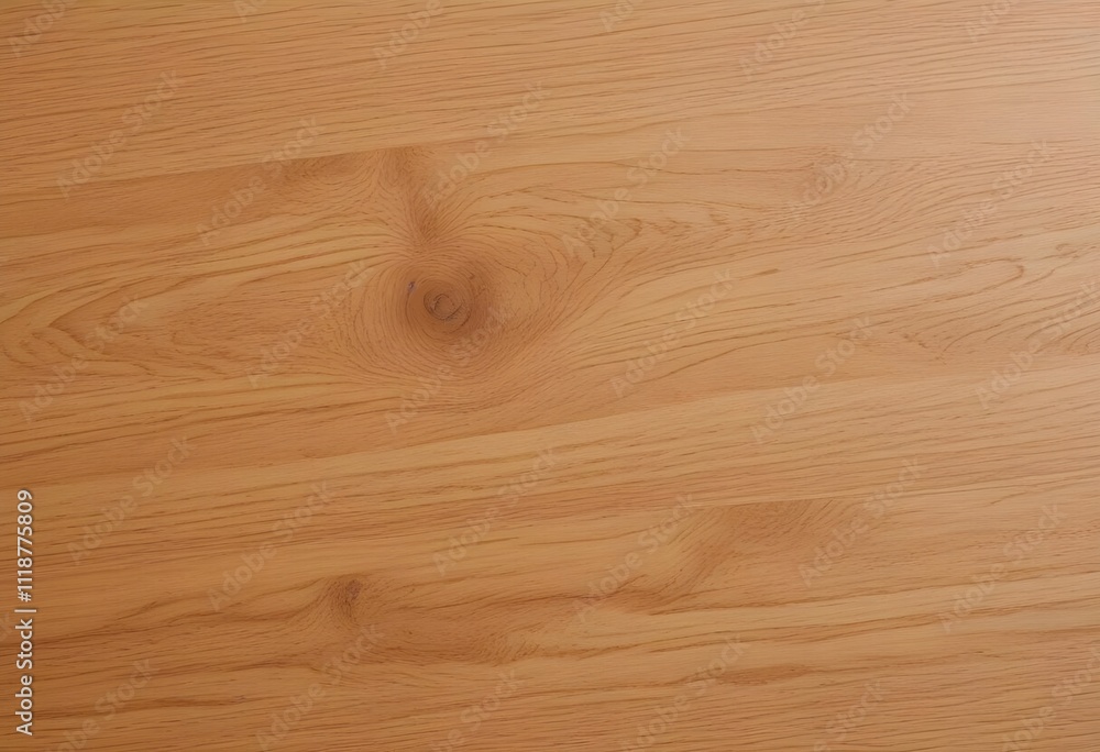 Fototapeta premium Smooth oak surface with intricate wood grain