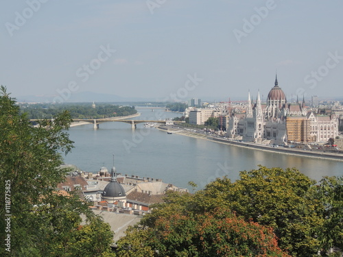 Beautiful view of Budapest - Hungary photo