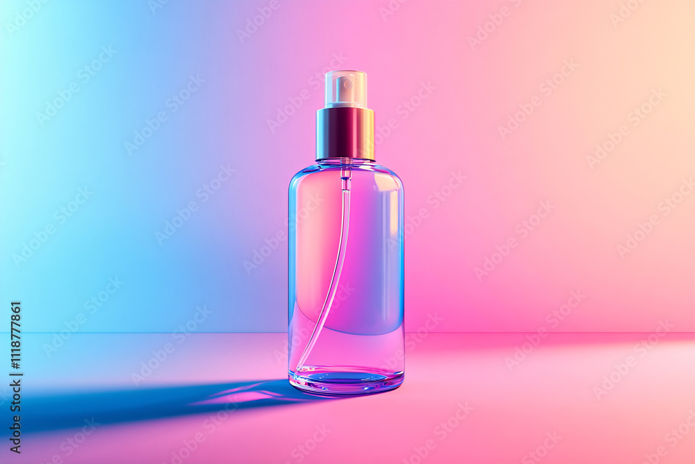 Vibrant perfume bottle backdrop Vibrant perfume bottle backdrop