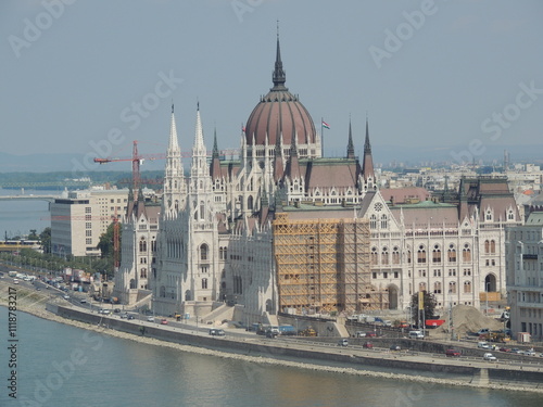 Hungarian parliament building - Budapest photo