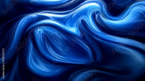Wallpaper Mural Abstract Swirling Blue Liquid Torontodigital.ca