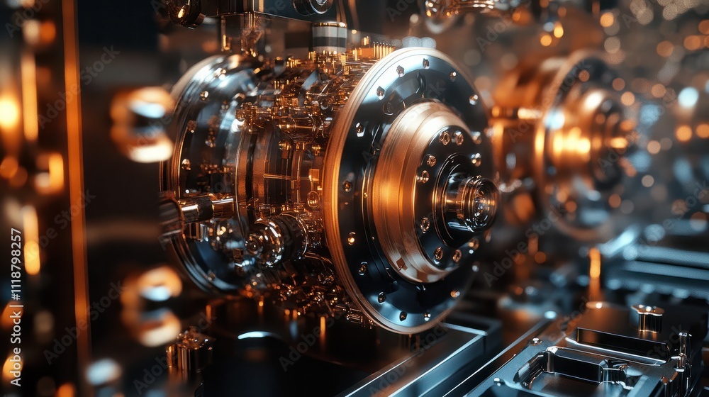 Quantum Physics / Quantum Computation Illustration Quantum Physics / Quantum Computation Illustration