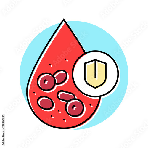 insulin resistance obesity overweight color icon vector. insulin resistance obesity overweight sign. isolated symbol illustration