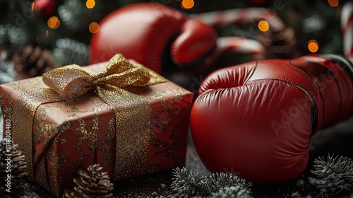 Festive Boxing Holiday: Celebrating Christmas with Sports and Gifts photo