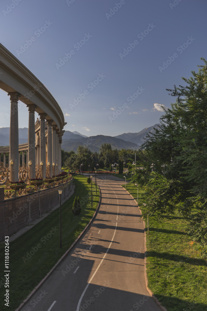 Obraz premium bridge in the park