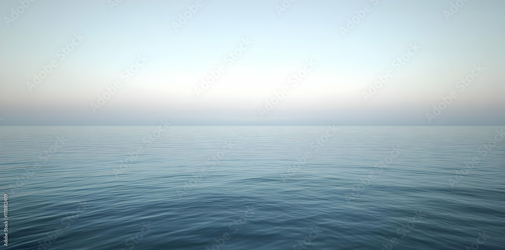 A serene seascape with calm waters and a soft gradient sky. A serene seascape with calm waters and a soft gradient sky.