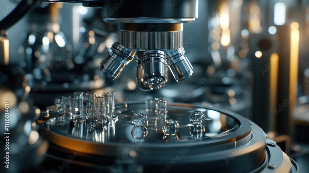 Microscopic Examination: A Close-Up View of Scientific Discovery Microscopic Examination: A Close-Up View of Scientific Discovery