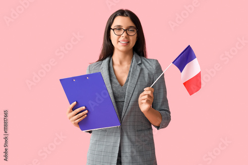 Female French language teac...