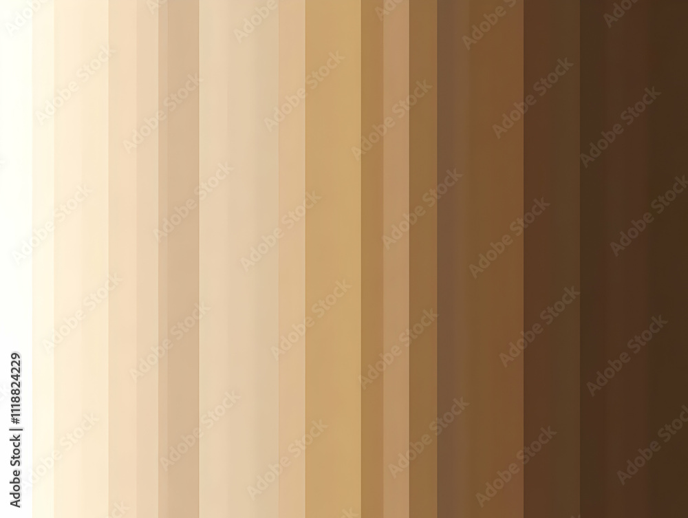 A gradient of brown shades representing diverse skin tones. A gradient of brown shades representing diverse skin tones.