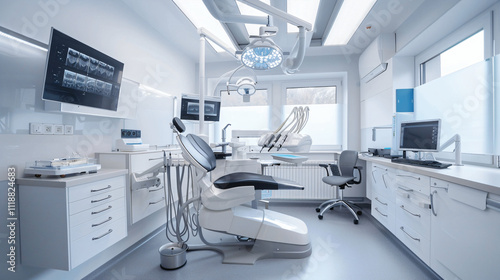 Modern Dental Clinic with Advanced Equipment photo