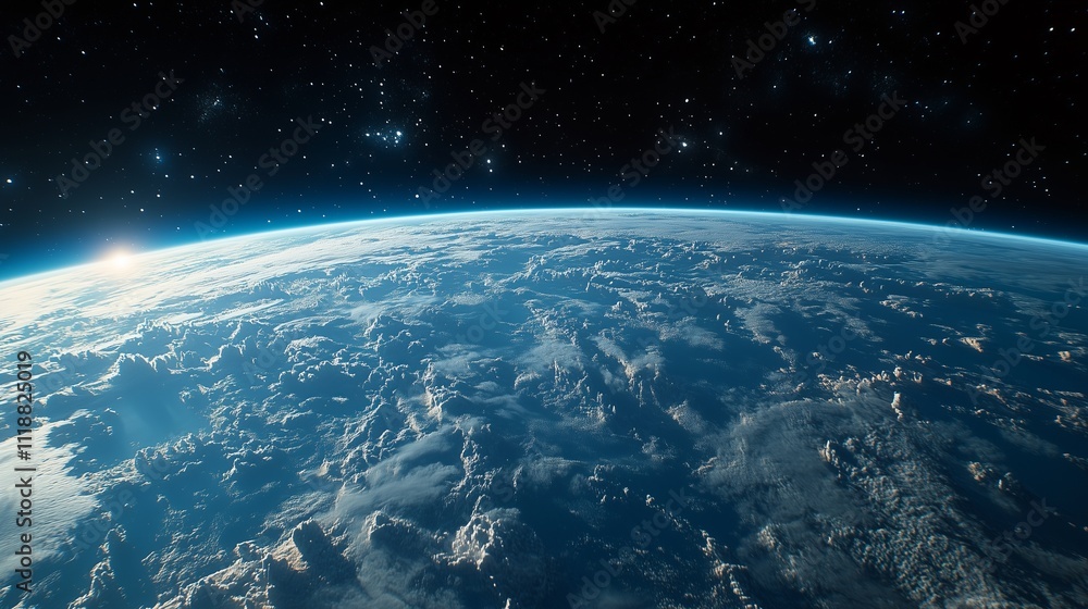 Obraz premium speed pattern earth