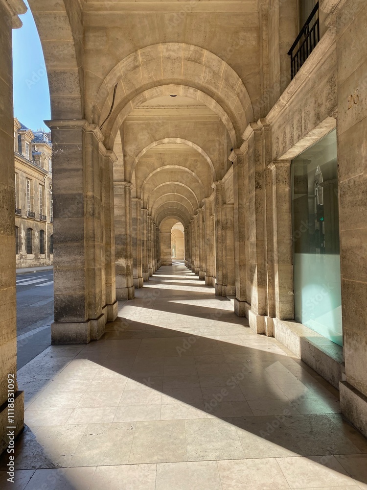 Obraz premium Paris City of Lights Empty
