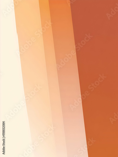 Abstract gradient design featuring warm tones of orange and beige.