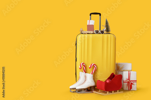 Suitcase with travel access...